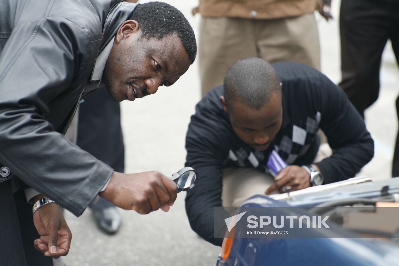 Policemen from Africa study at Volgograd Police Academy