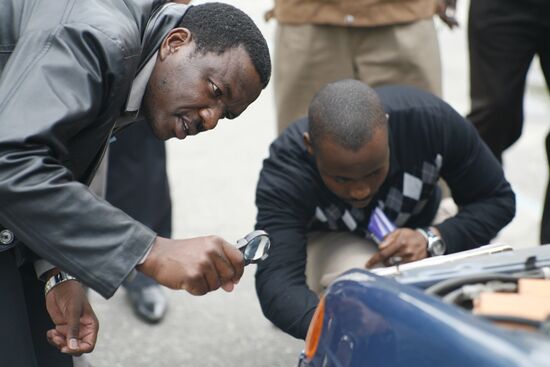 Policemen from Africa study at Volgograd Police Academy