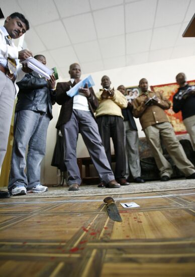 Policemen from Africa study at Volgograd Police Academy