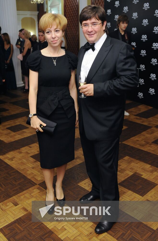 GQ Men Of The Year awards in Moscow