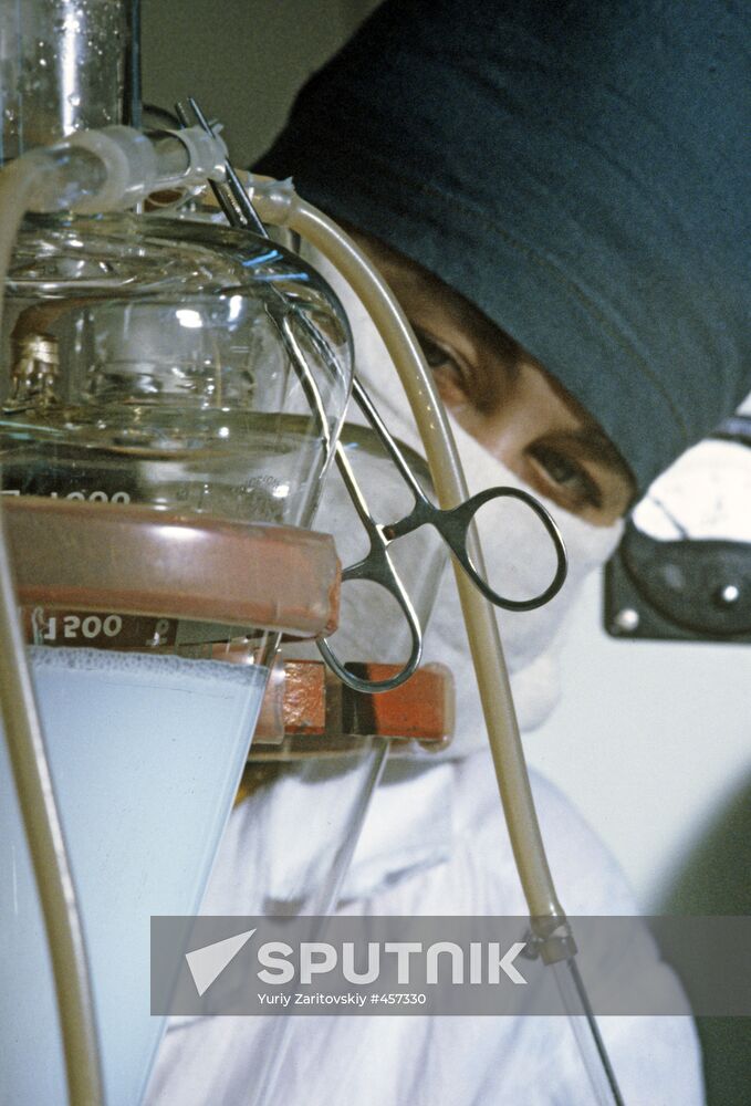 Production of artificial blood substitute