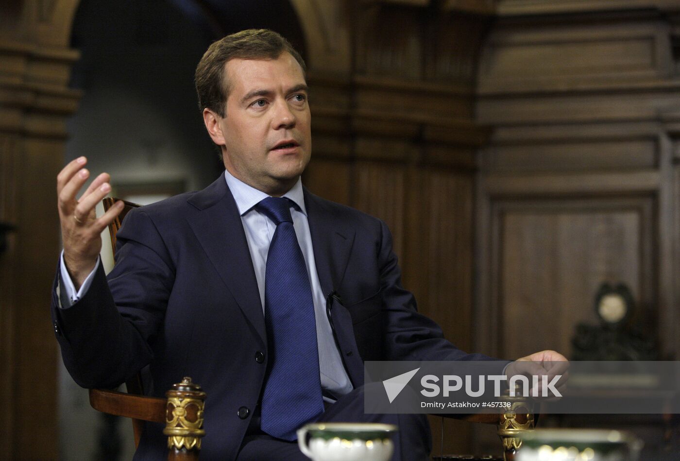 Medvedev's interview to Swiss media