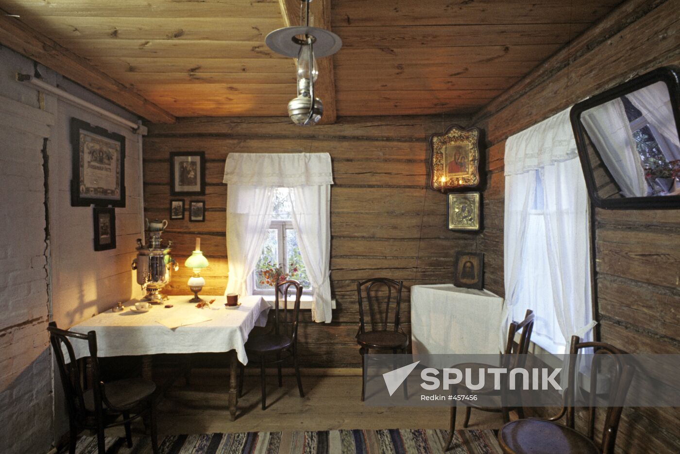 Room in poet Sergei Yesenin’s House-Museum