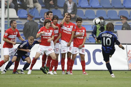 Russian Premier League 2009: FC Saturn vs. FC Spartak Moscow 2-1