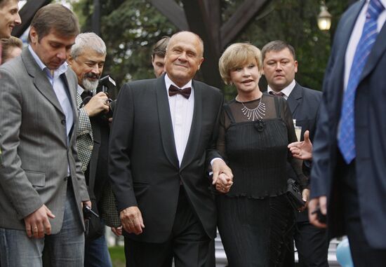 Vladmir Menshov's induction into Star Alley (Walk of Fame)