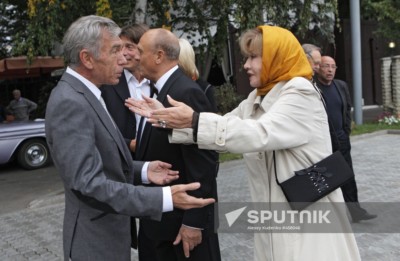 Vladmir Menshov's induction into Star Alley (Walk of Fame)