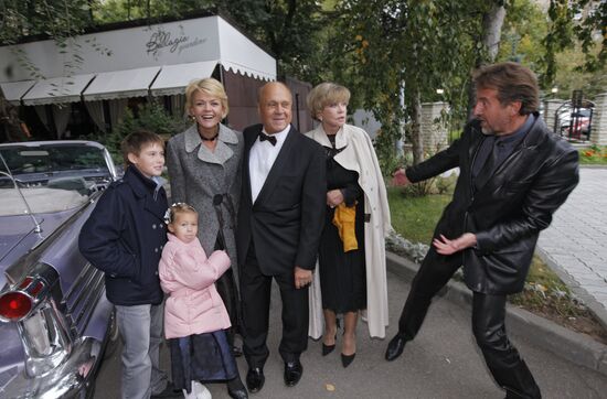 Vladmir Menshov's induction into Star Alley (Walk of Fame)