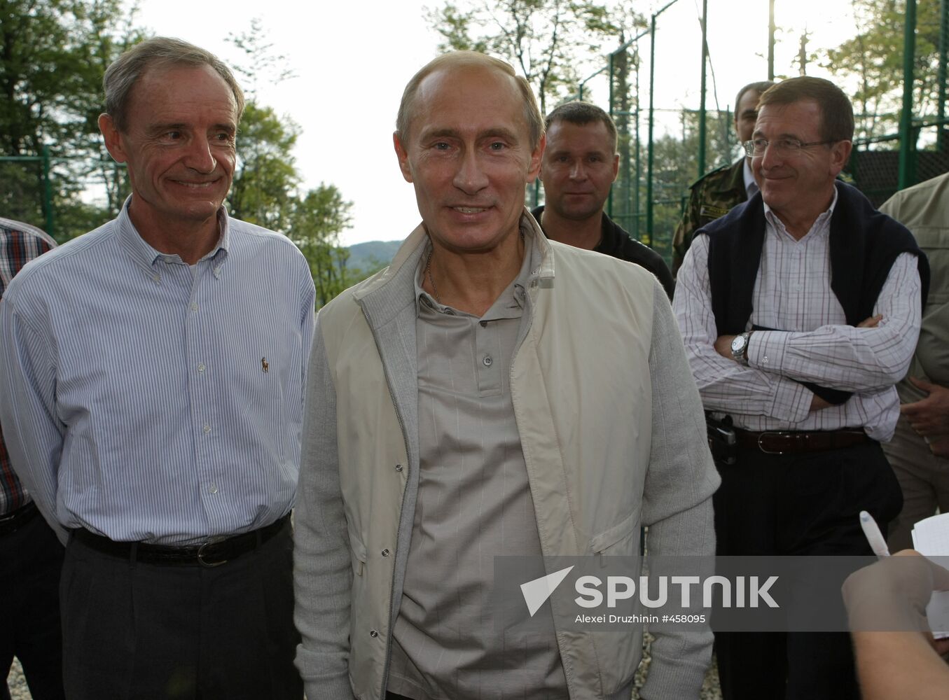 Vladimir Putin visits Sochi National Park