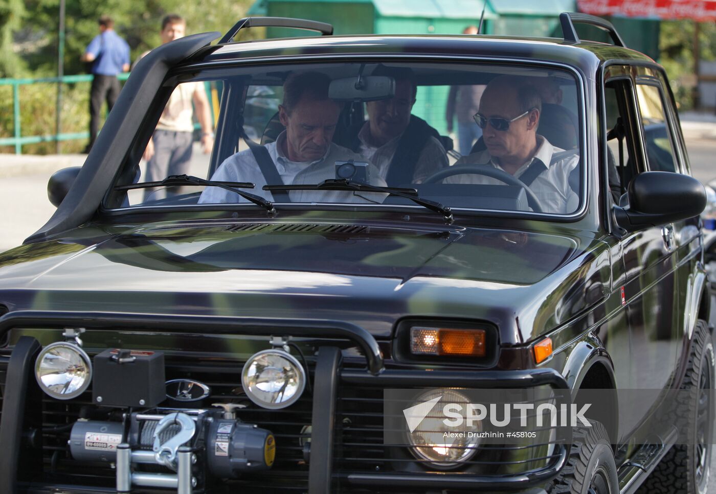 Vladimir Putin visits Sochi National Park