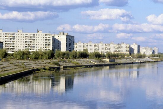 New buildings of Parkovsky microdistrict