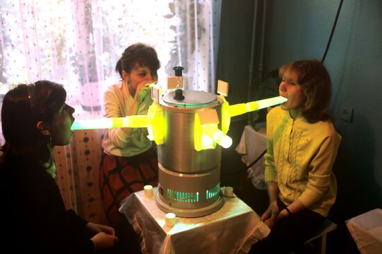 Physiotherapy department in Voronezh special boarding school