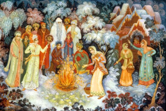 Painted lacquer panel