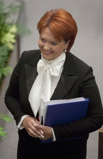 Agriculture Minister Yelena Skrynnik
