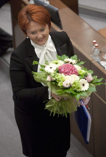 Agriculture Minister Yelena Skrynnik