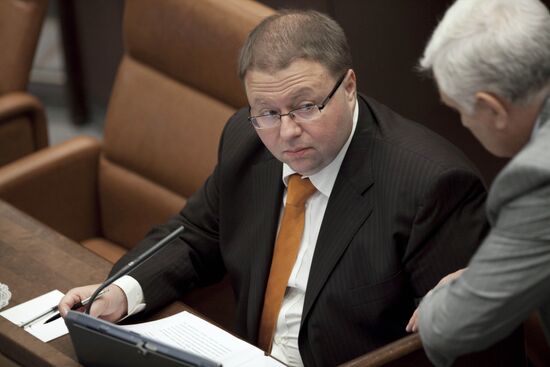 Supreme Arbitration Court Chairman Anton Ivanov