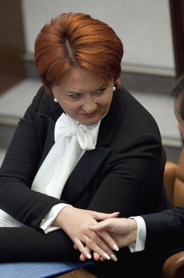 Agriculture Minister Yelena Skrynnik