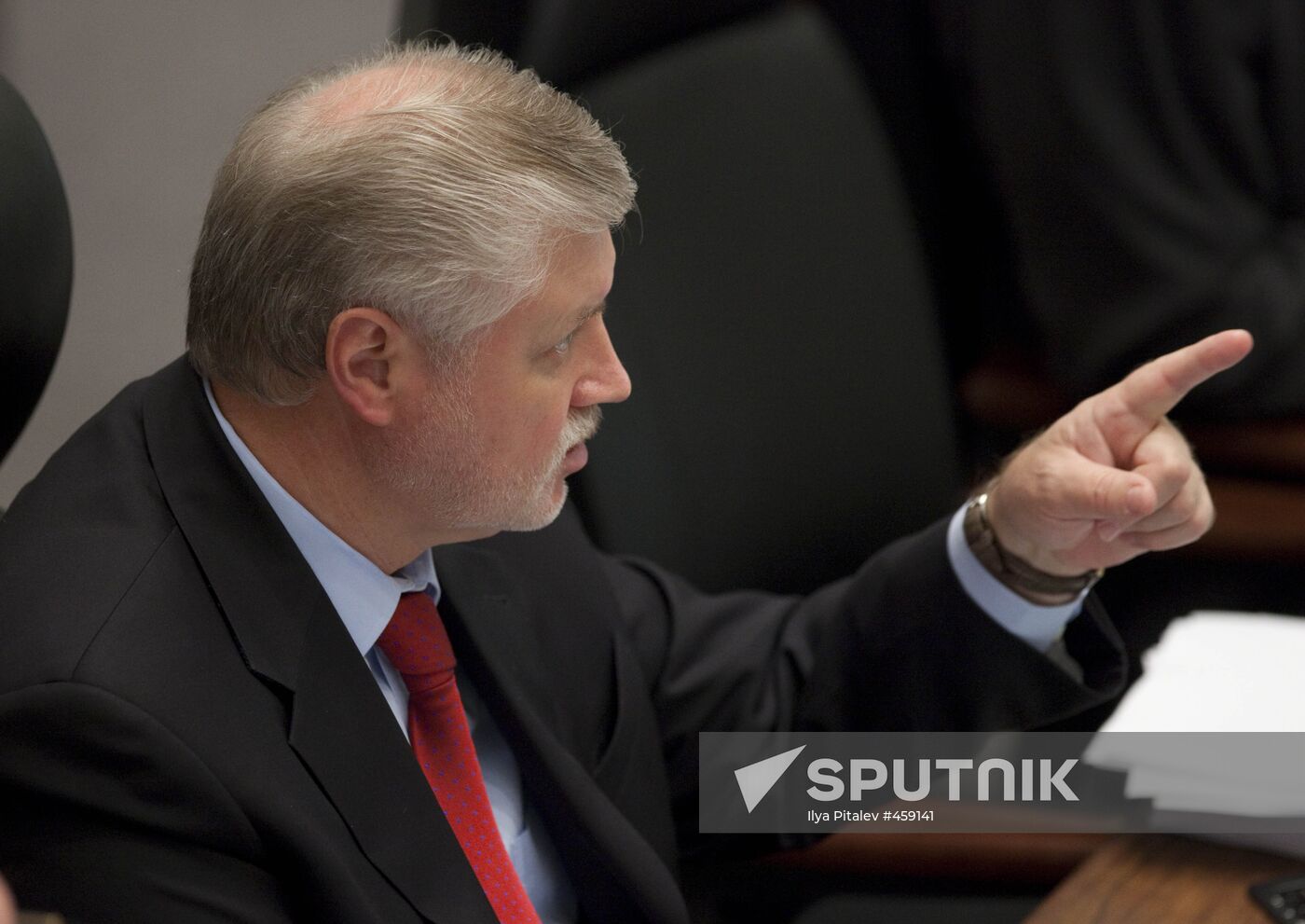 Russian Federation Council Chairman Sergei Mironov