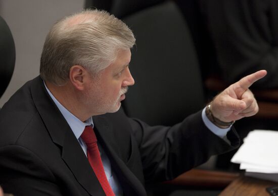 Russian Federation Council Chairman Sergei Mironov