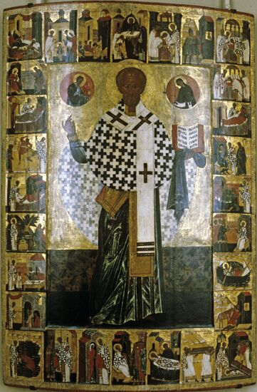 Life of St. Nicholas icon
