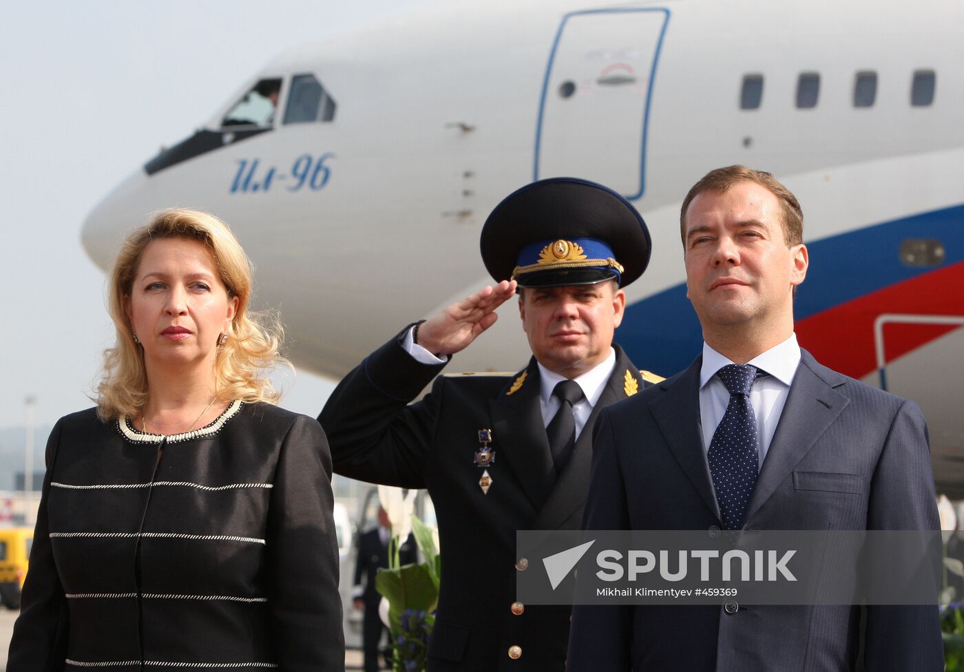 Dmitry Medvedev visits Switzerland