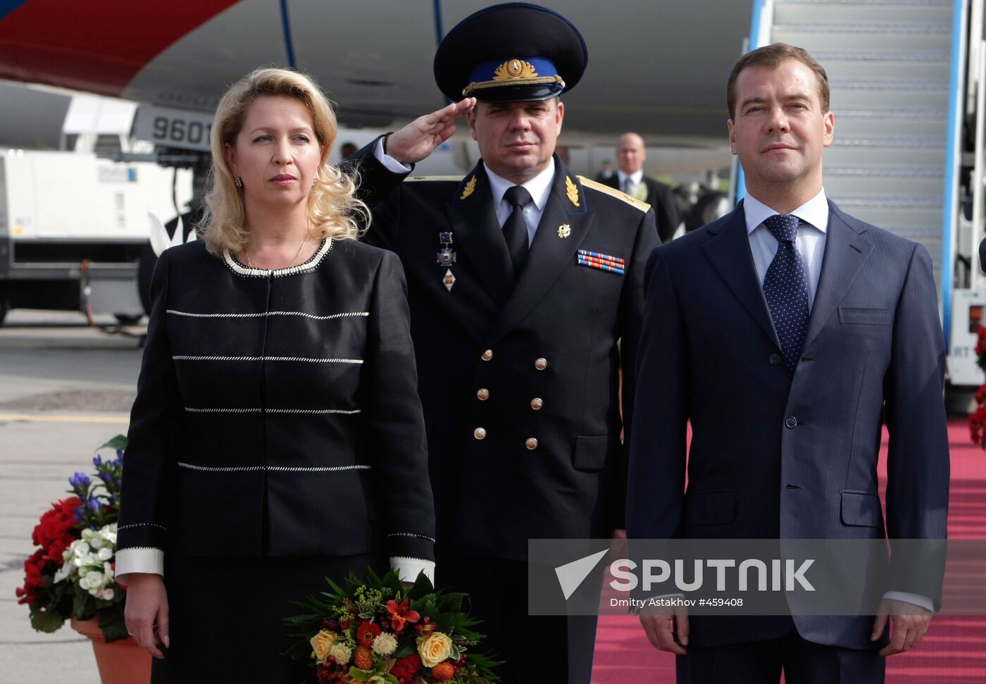 Dmitry Medvedev visits Switzerland