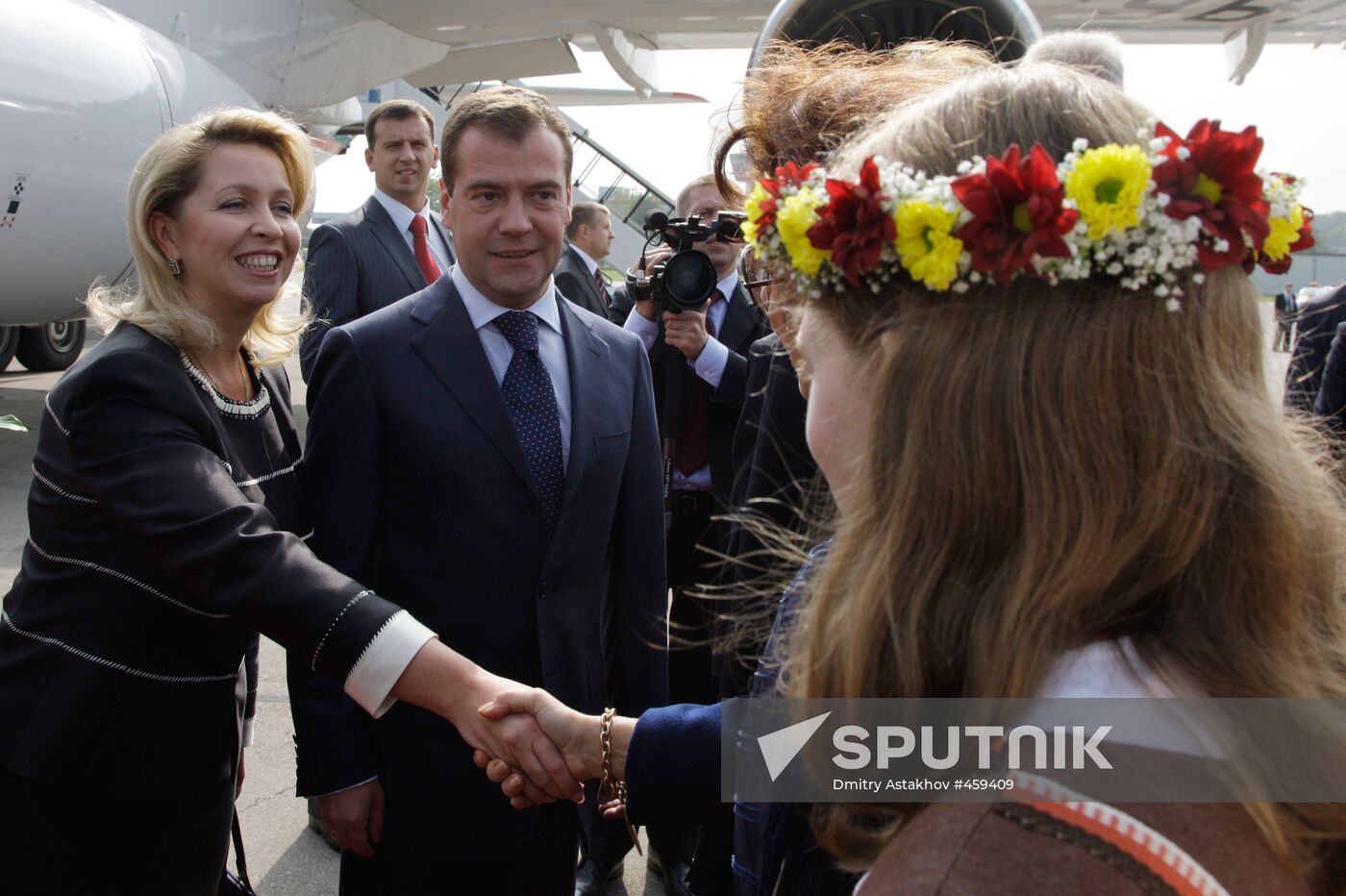 Dmitry Medvedev visits Switzerland