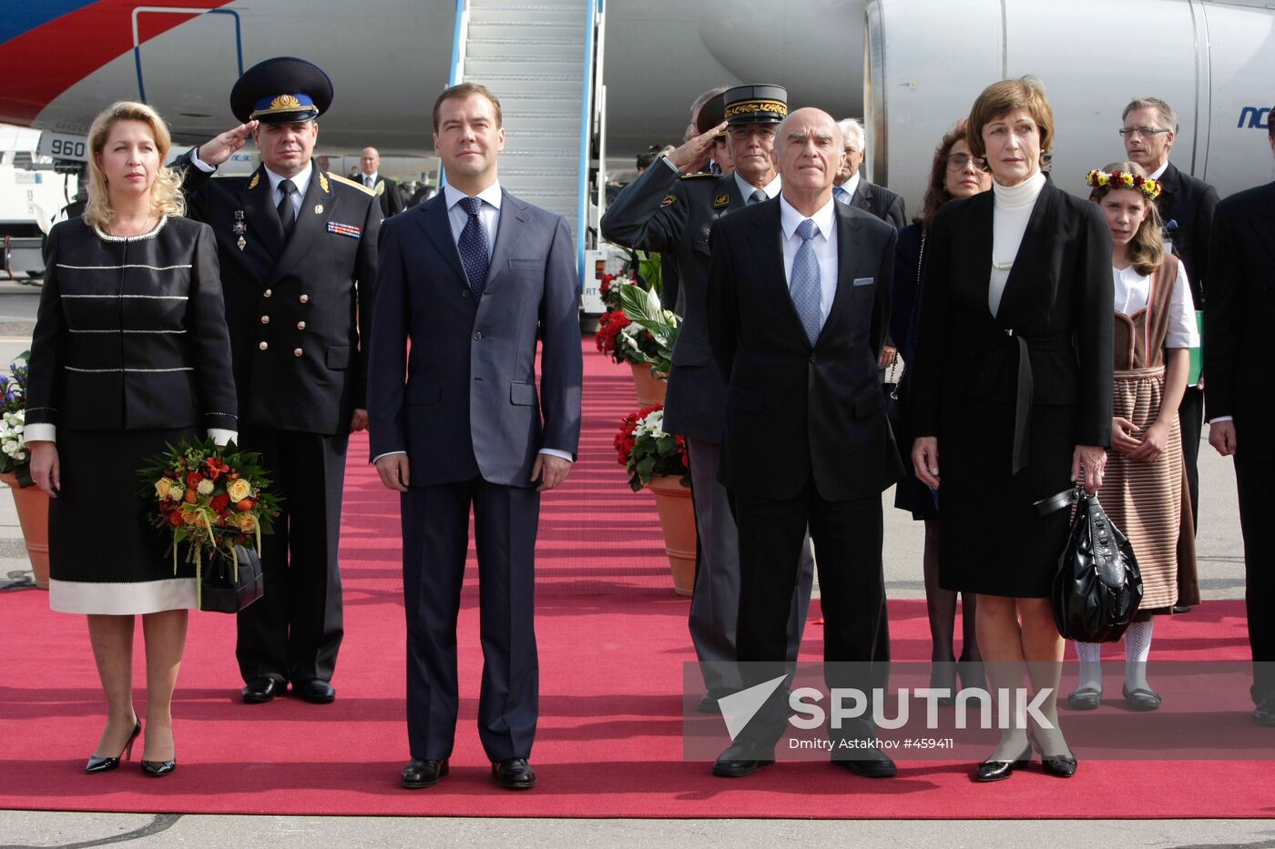 Dmitry Medvedev visits Switzerland