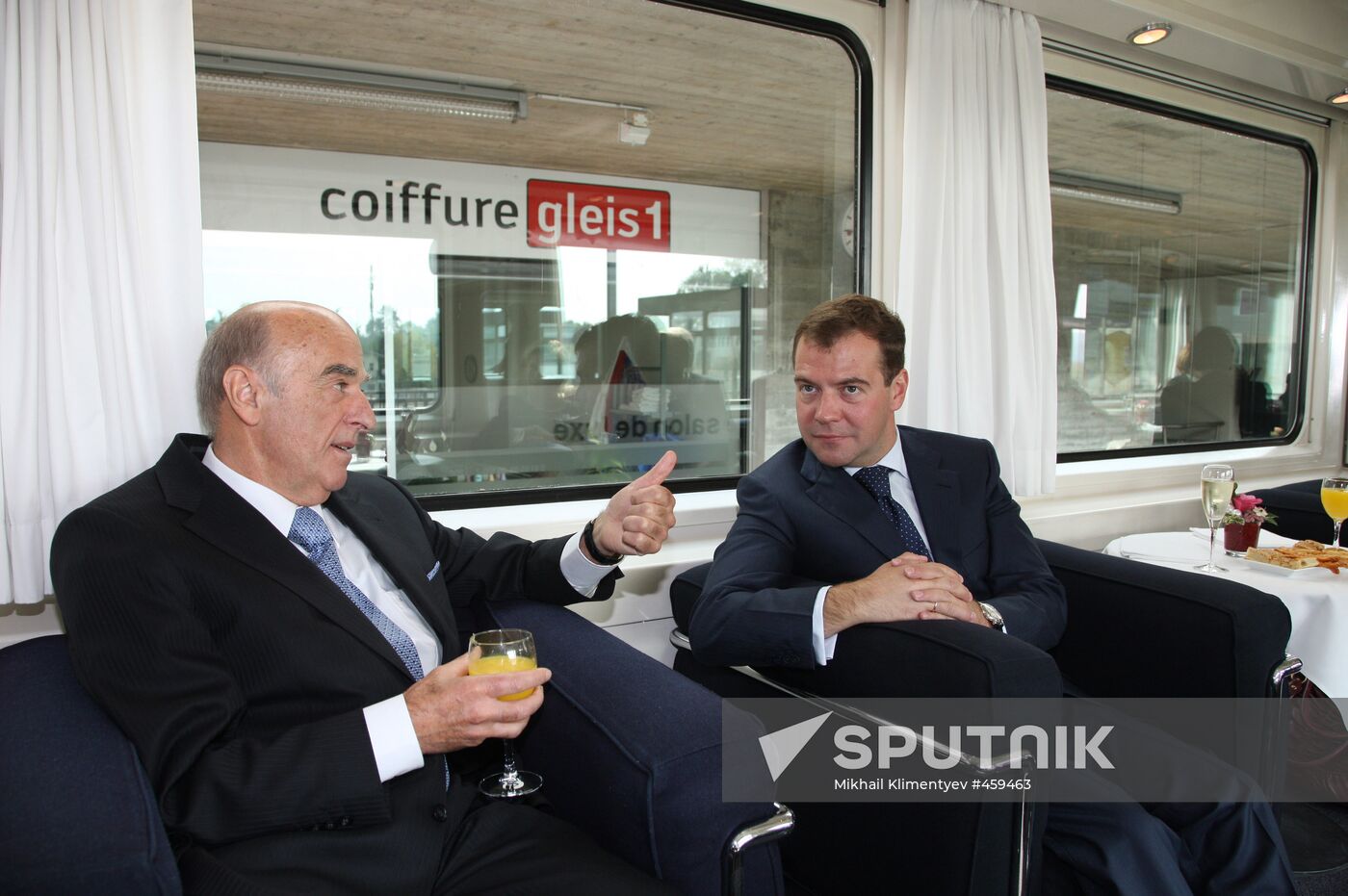 Dmitry Medvedev visits Switzerland