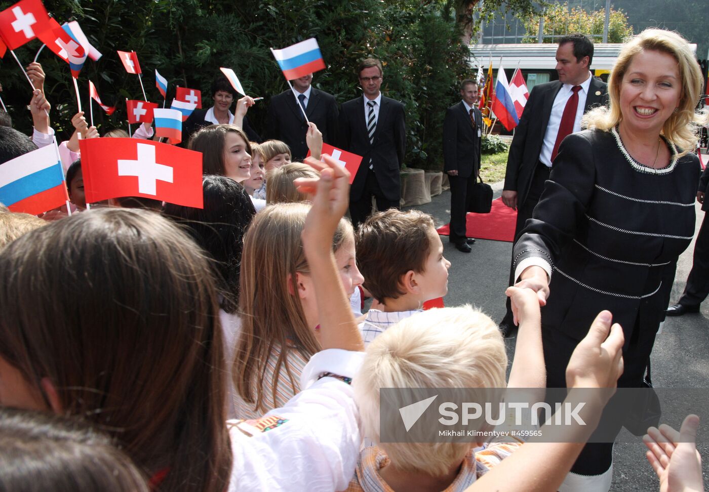 Dmitry Medvedev visits Switzerland