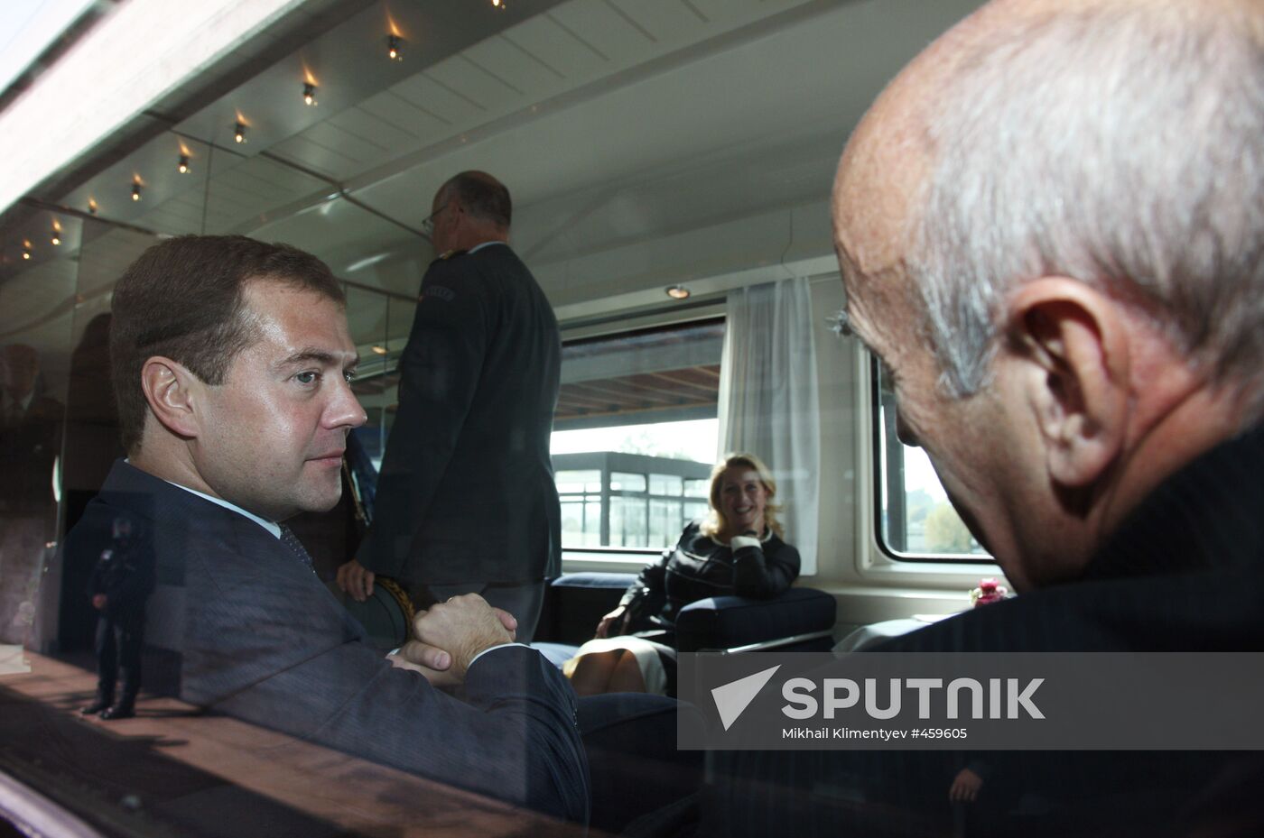 Dmitry Medvedev visits Switzerland