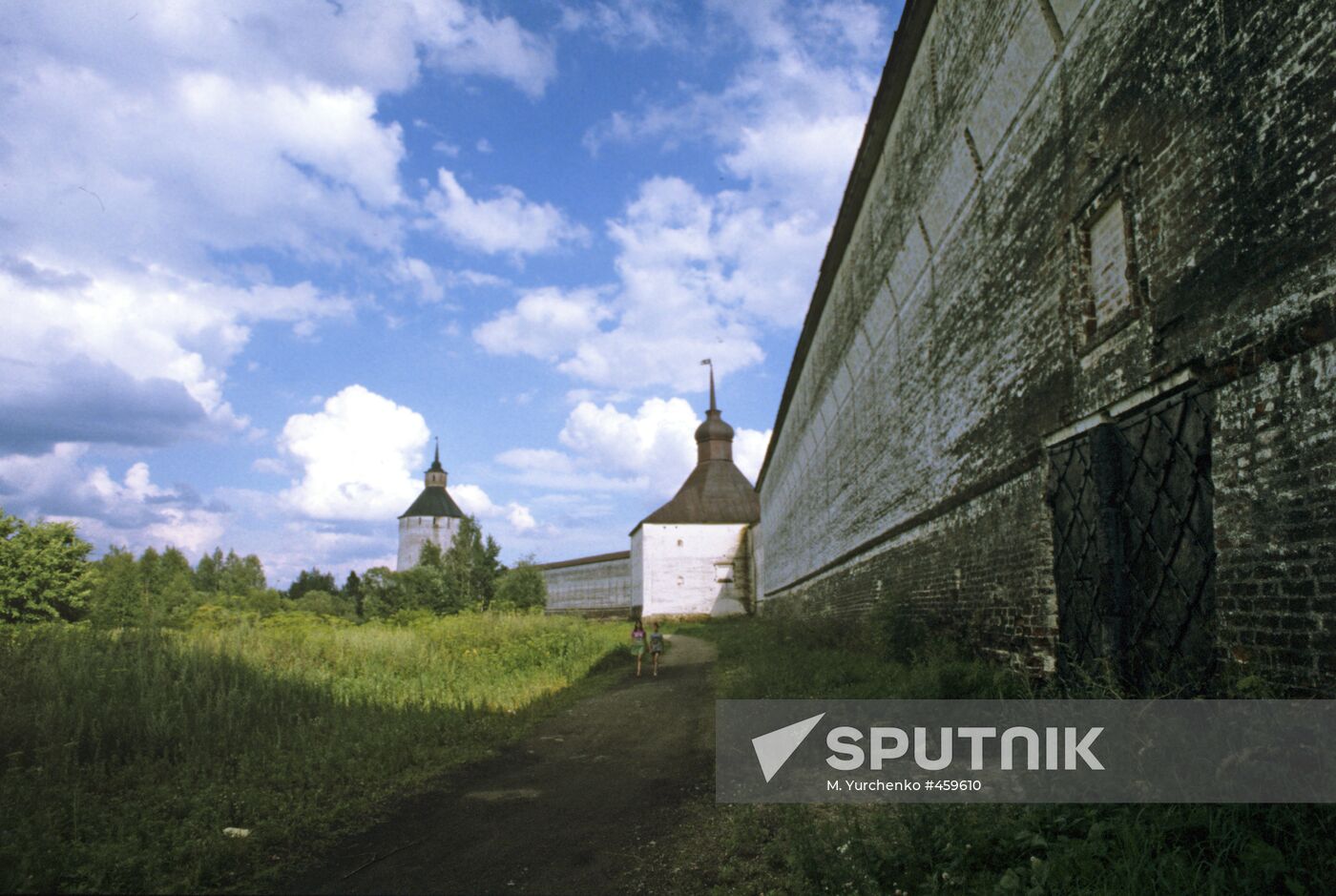 Wall and watchtower of St. Kirill's Monastery