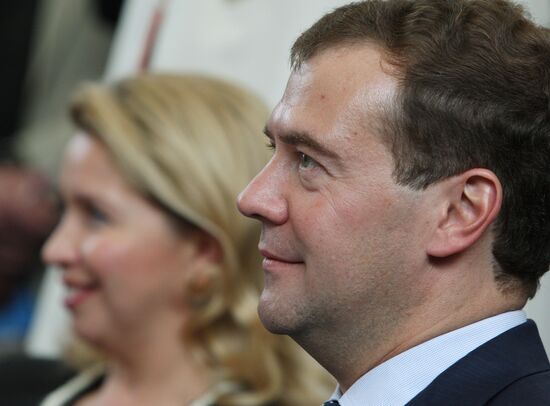 Dmitry Medvedev visits Switzerland