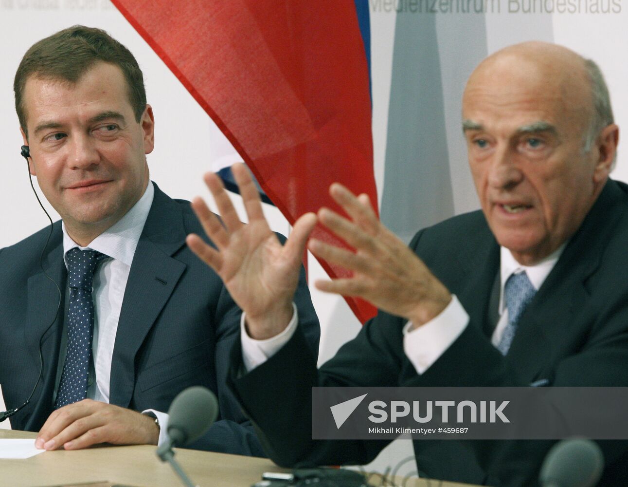 Dmitry Medvedev visits Switzerland