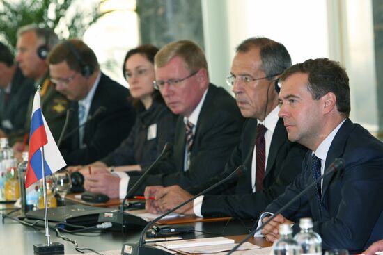 Dmitry Medvedev visits Switzerland