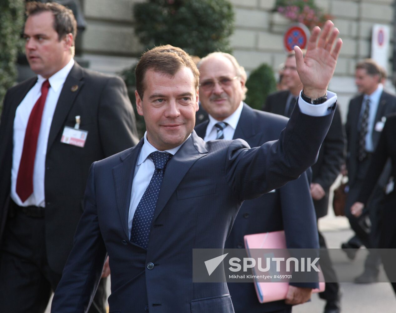 Dmitry Medvedev visits Switzerland
