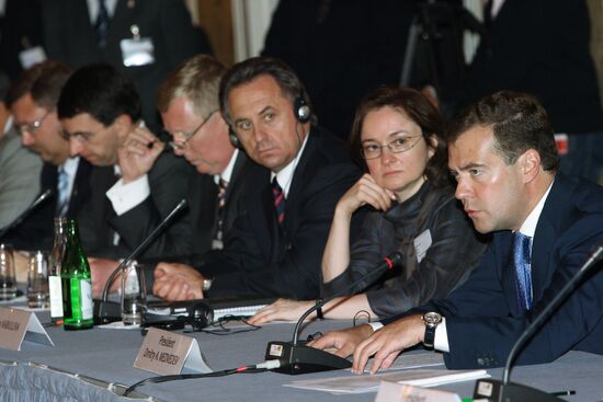 Dmitry Medvedev visits Switzerland