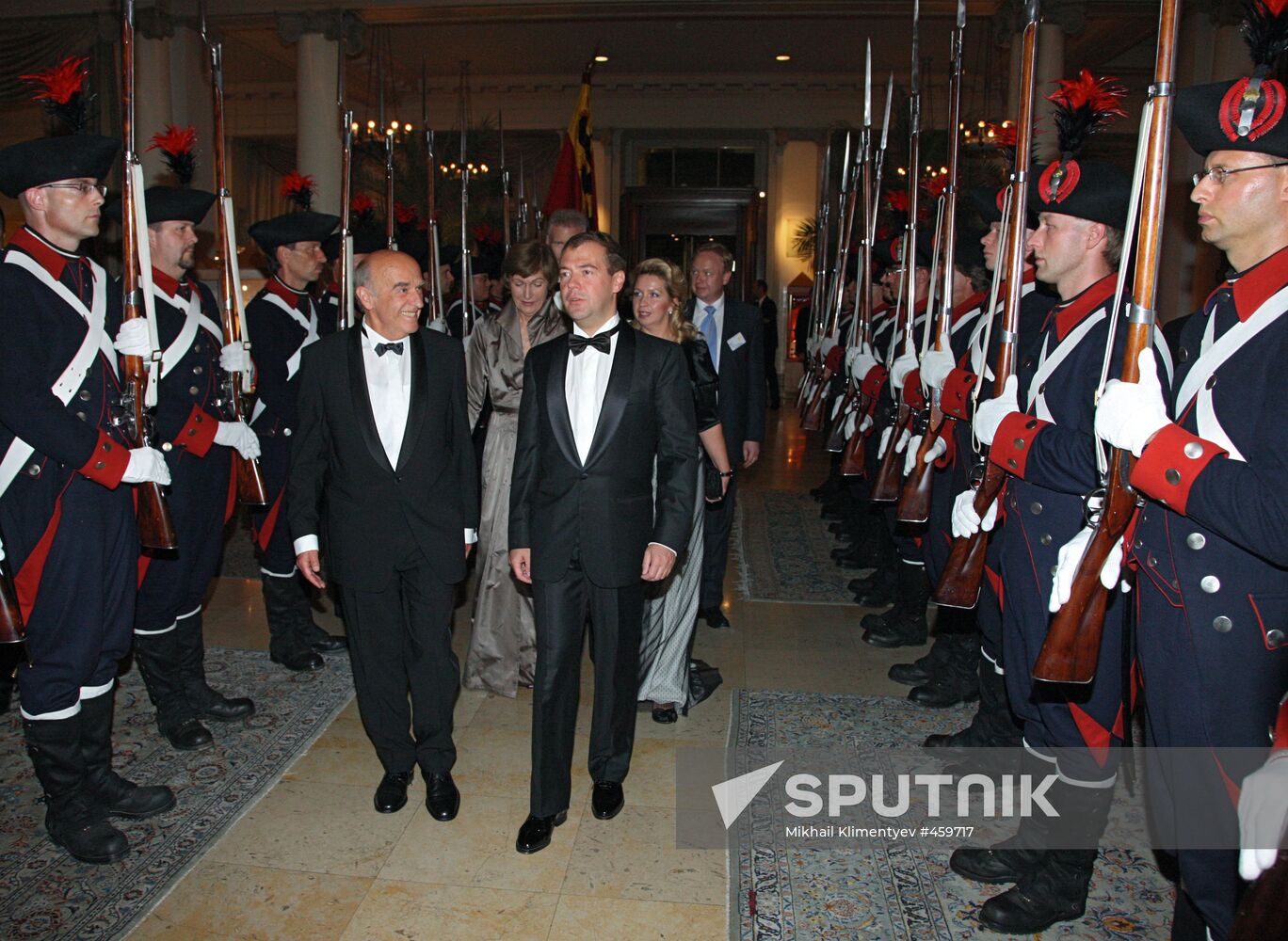 Dmitry Medvedev in Switzerland