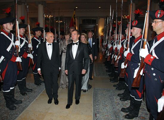 Dmitry Medvedev in Switzerland