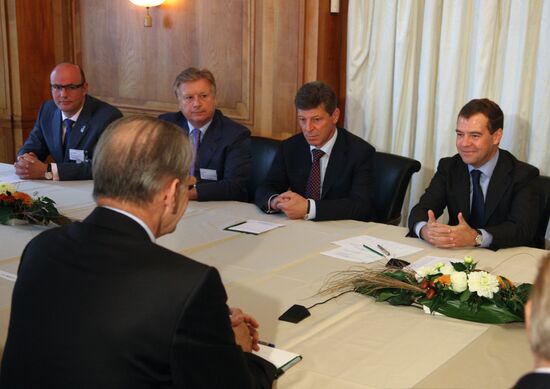 Dmitry Medvedev visits Switzerland: Day two