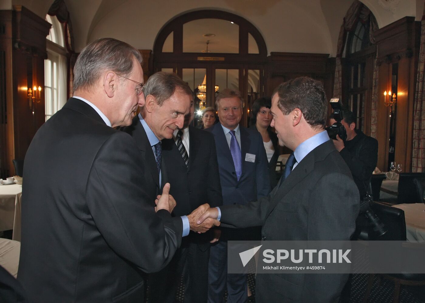 Dmitry Medvedev visits Switzerland: Day two