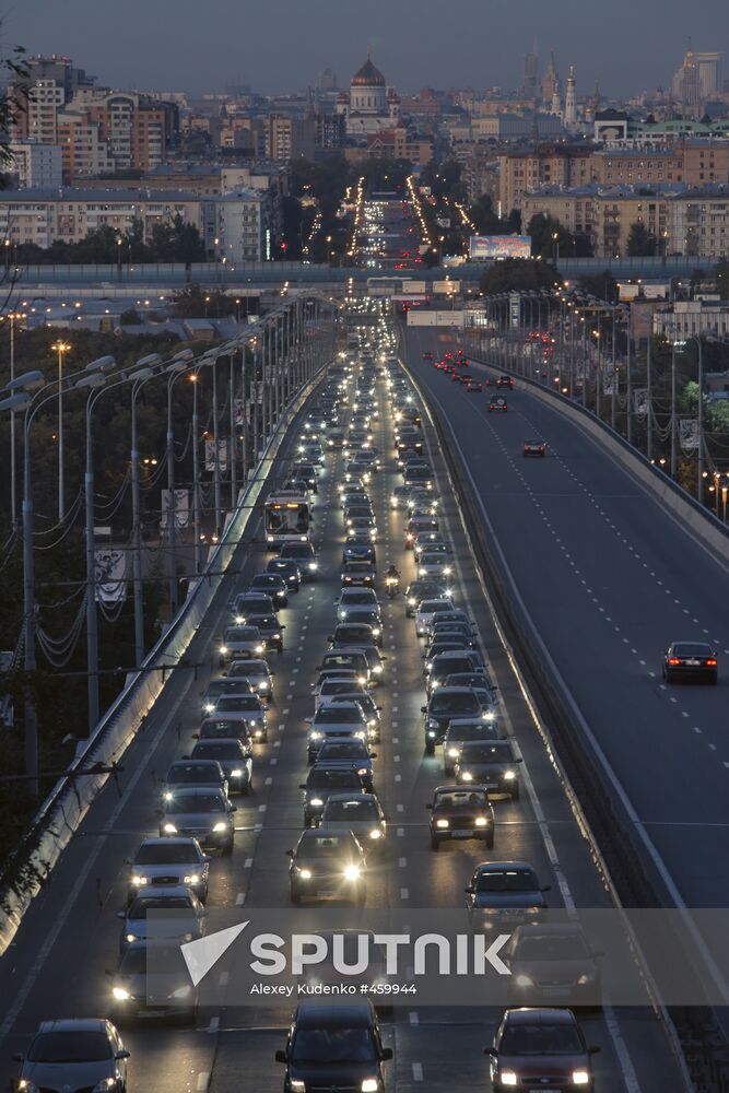 Komsomolsky Prospekt in Moscow