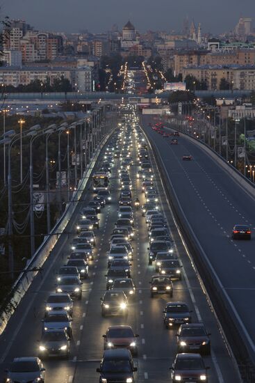 Komsomolsky Prospekt in Moscow