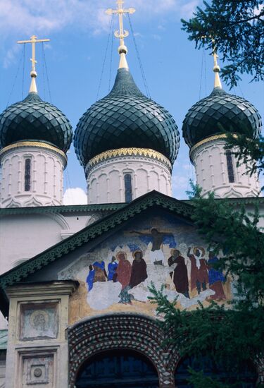 Domes of Church of Ilya the Prophet