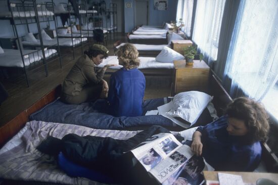 E. Ivanova, facility political department deputy head