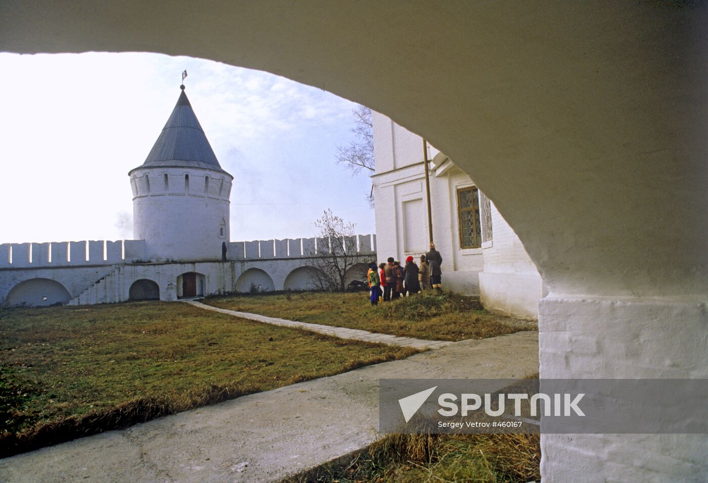 Inner yard of Tobolsk Kremlin