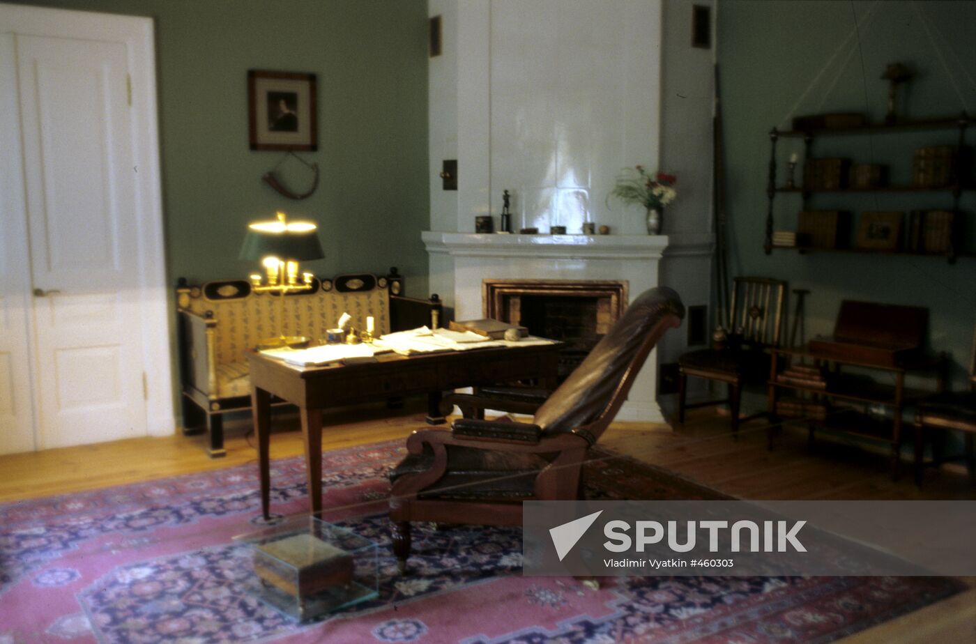 Alexander Pushkin's study room