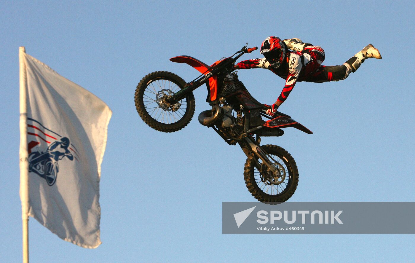 MotoFreeStyle show in Vladivostok