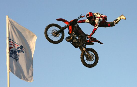 MotoFreeStyle show in Vladivostok