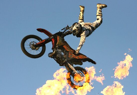 MotoFreeStyle show in Vladivostok