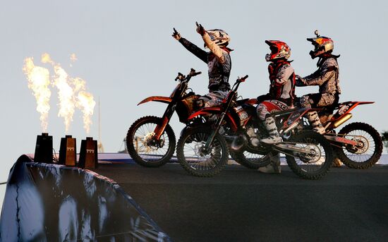 MotoFreeStyle show in Vladivostok